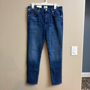 Citizens of Humanity Isola Jeans Slim Augusta Cotton Ankle Mid Rise 30 NWT